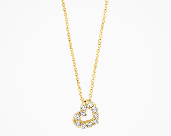 LG3000Y Blush 14kt Gouden Ketting met Hanger