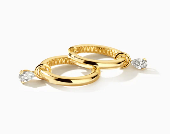 LG9004Y Blush 14kt gouden oorringen Dames