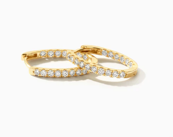 LG7014Y Blush 14kt gouden oorringen Dames