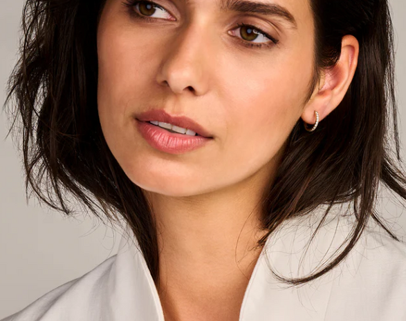 LG7012Y Blush 14kt gouden oorringen Dames