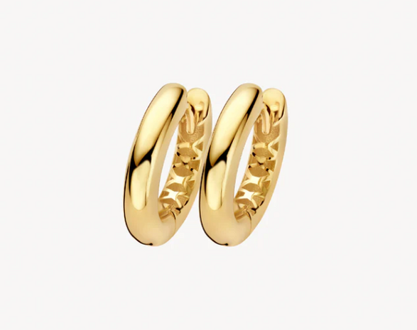 LG7021Y Blush 14kt gouden oorringen Dames