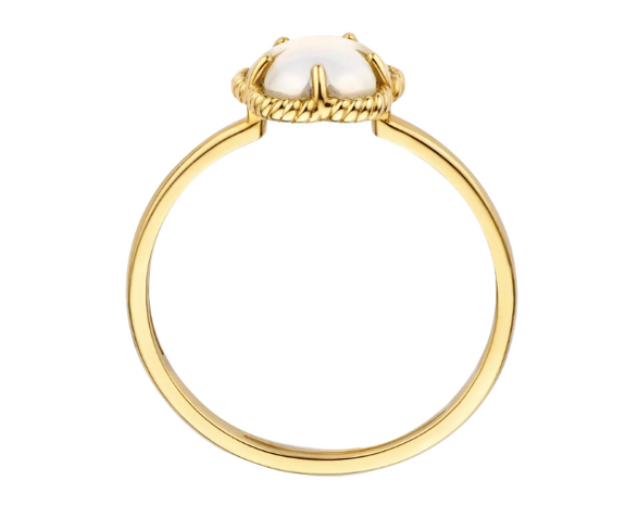 1280YMQ Blush 14kt gouden ring