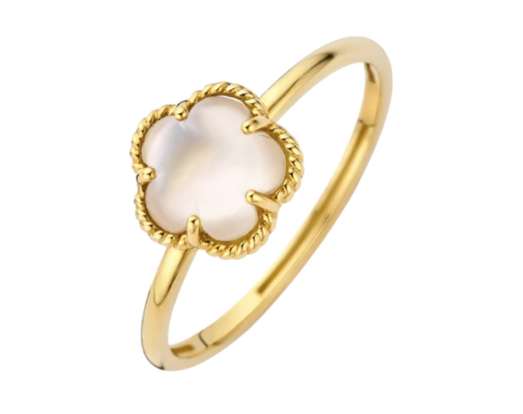 1280YMQ Blush 14kt gouden ring