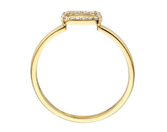 1289YZI Blush 14kt gouden ring