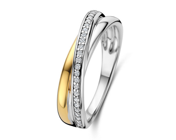 N6P54 Naiomy Silver Zilveren Ring voor Dames