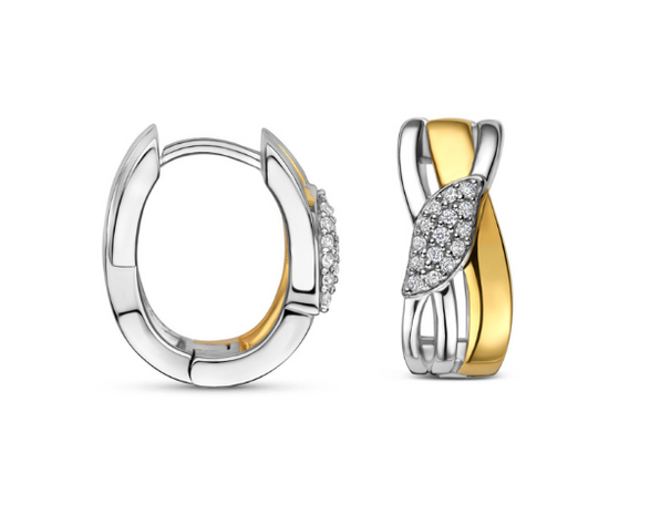 N6P59 Naiomy Silver Zilveren Oorbellen voor Dames