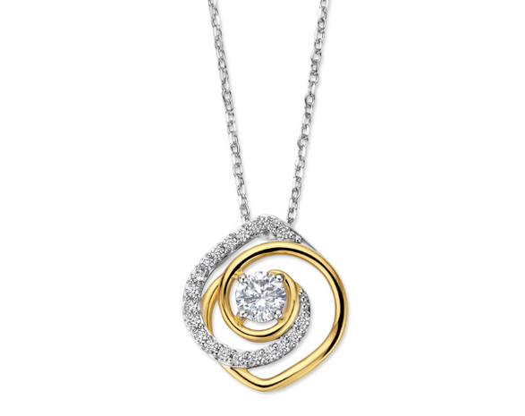 N6P63 Naiomy Silver Zilveren Ketting voor Dames