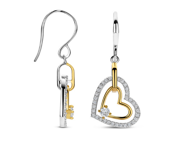 N6P70 Naiomy Silver Zilveren Oorbellen voor Dames