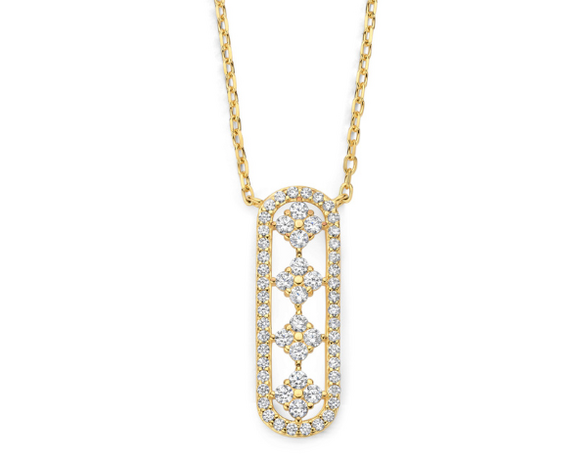 N6Q52 Naiomy Silver Zilveren Ketting voor Dames