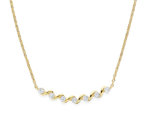 N6Q56 Naiomy Silver Zilveren Ketting voor Dames