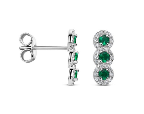 N6R60 Naiomy Silver Zilveren Oorbellen voor Dames