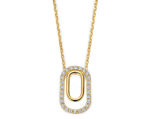 N6S65 Naiomy Silver Zilveren Ketting voor Dames