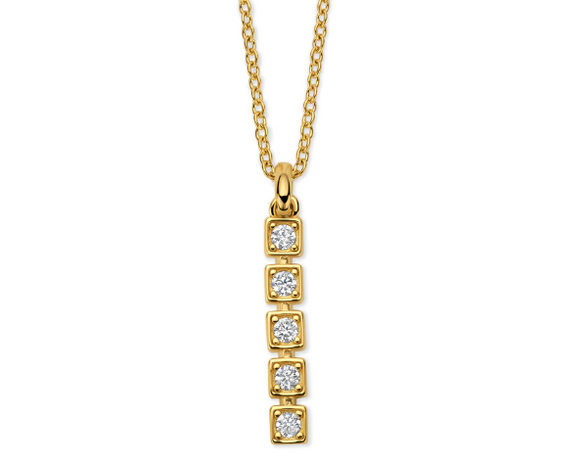 N6S68 Naiomy Silver Zilveren Ketting voor Dames