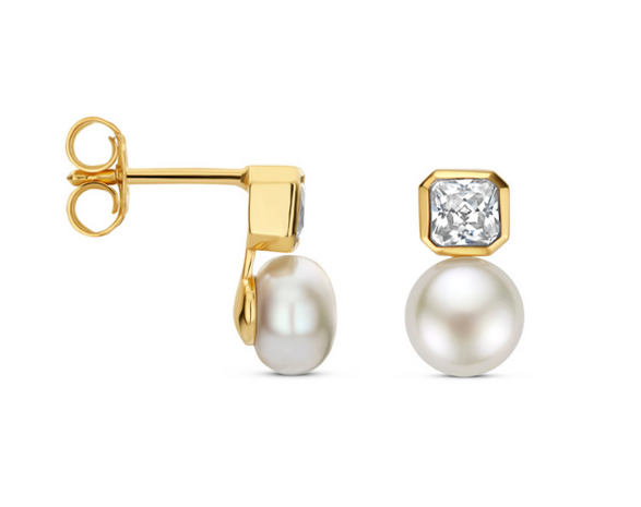 N6T61 Naiomy Silver Zilveren Oorbellen voor Dames