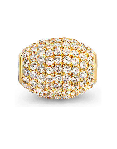 Parelslot ovaal geel 12mm