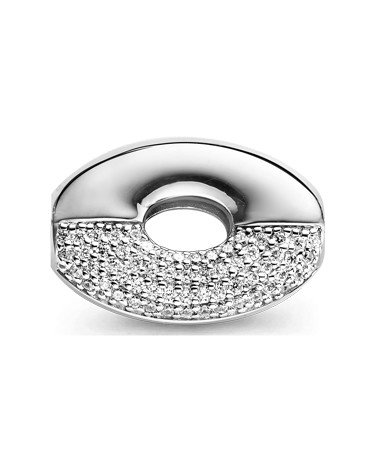 Parelslot ovaal pavé CZ